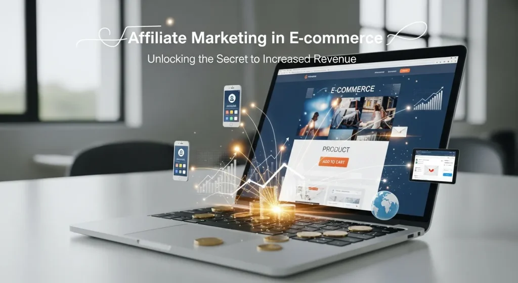 Affiliate marketing strategy driving increased revenue for an e-commerce business through referral partnerships