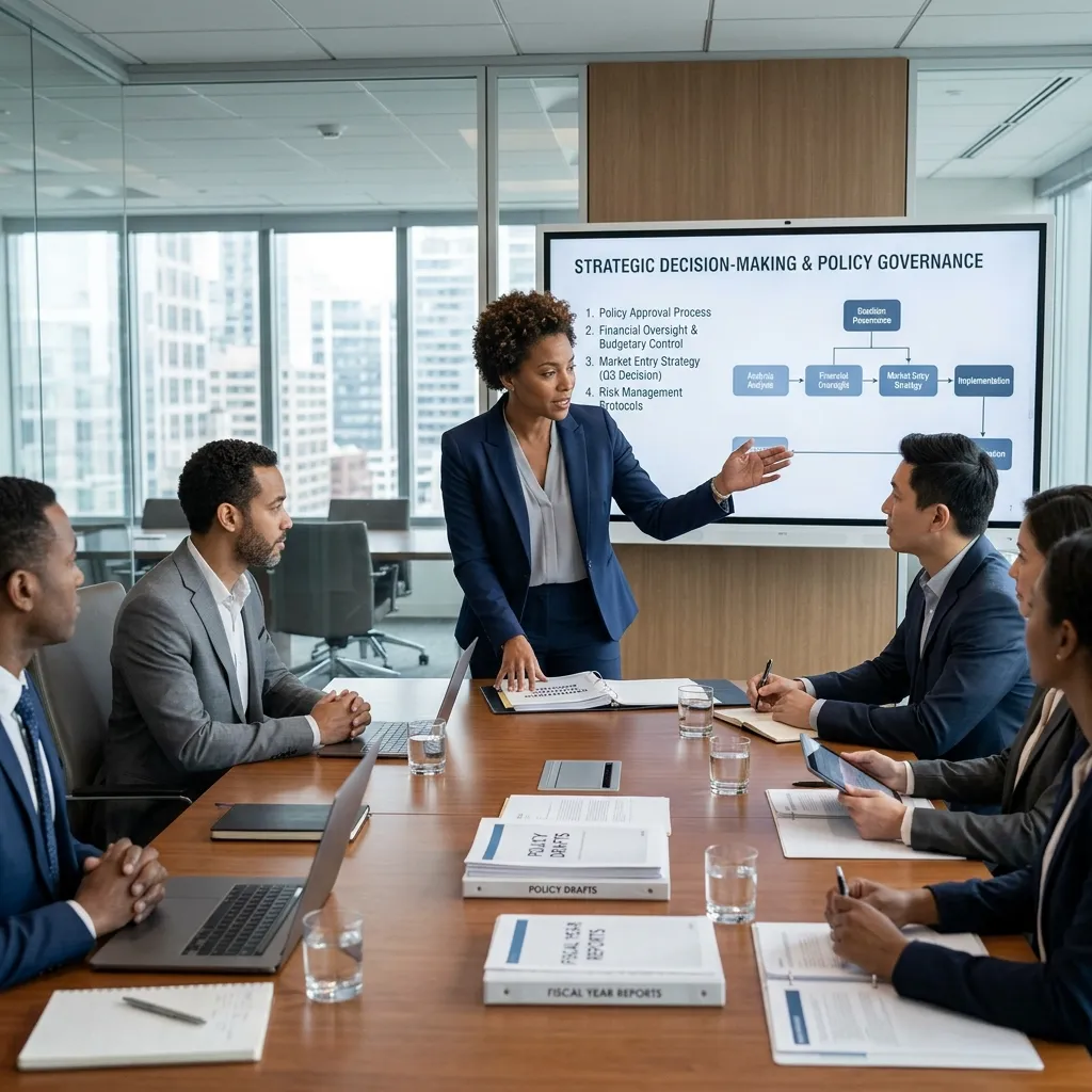 Control Over Policies and Business Decisions