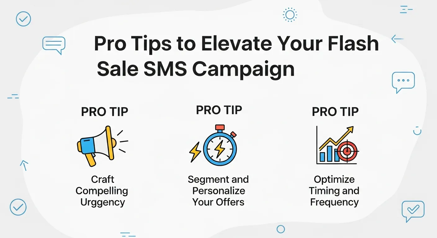 Marketer testing SMS message variations to boost flash sale engagement