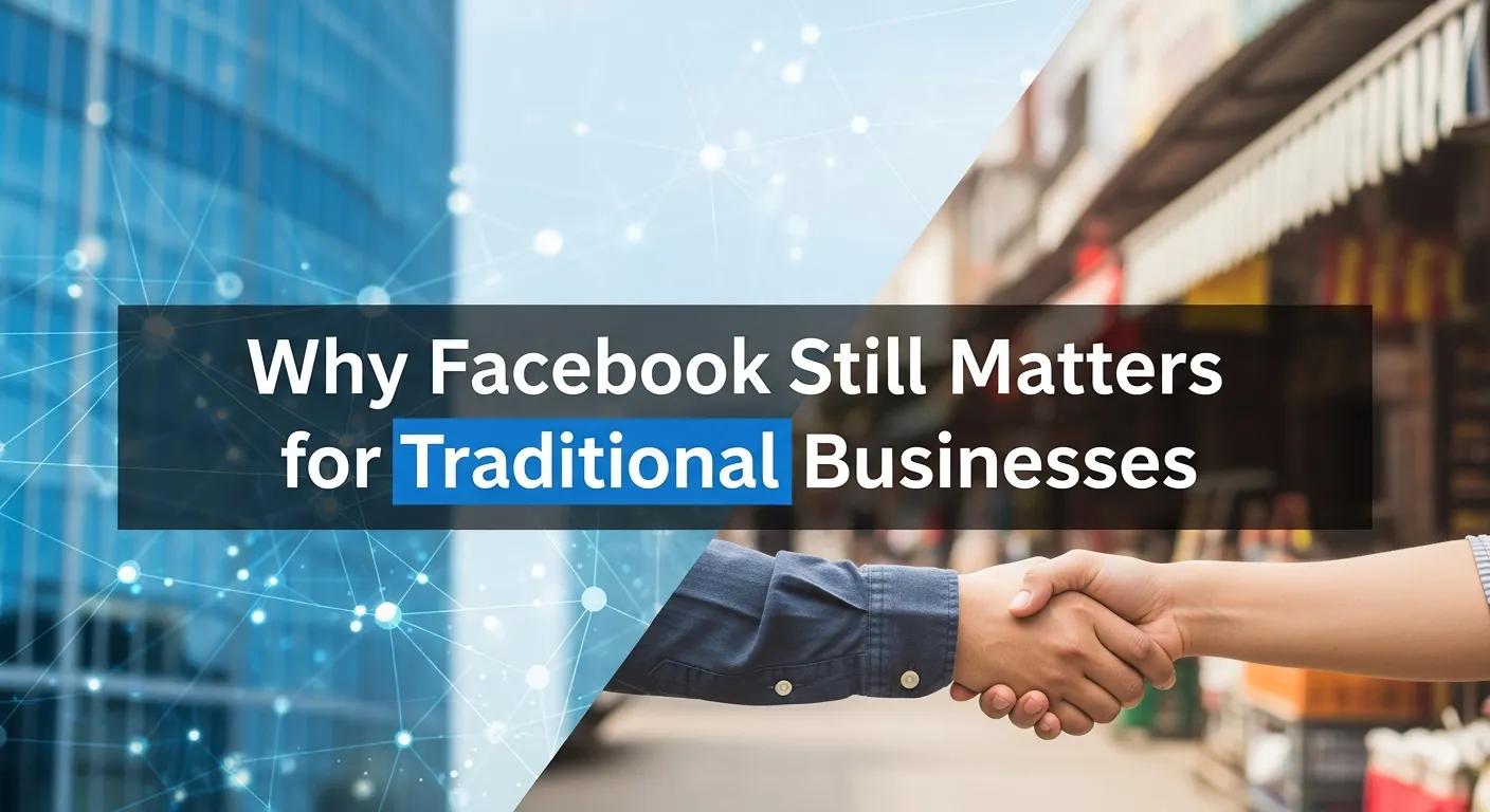 Local retail store leveraging Facebook marketing to reach customers