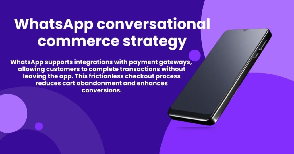 WhatsApp conversational commerce