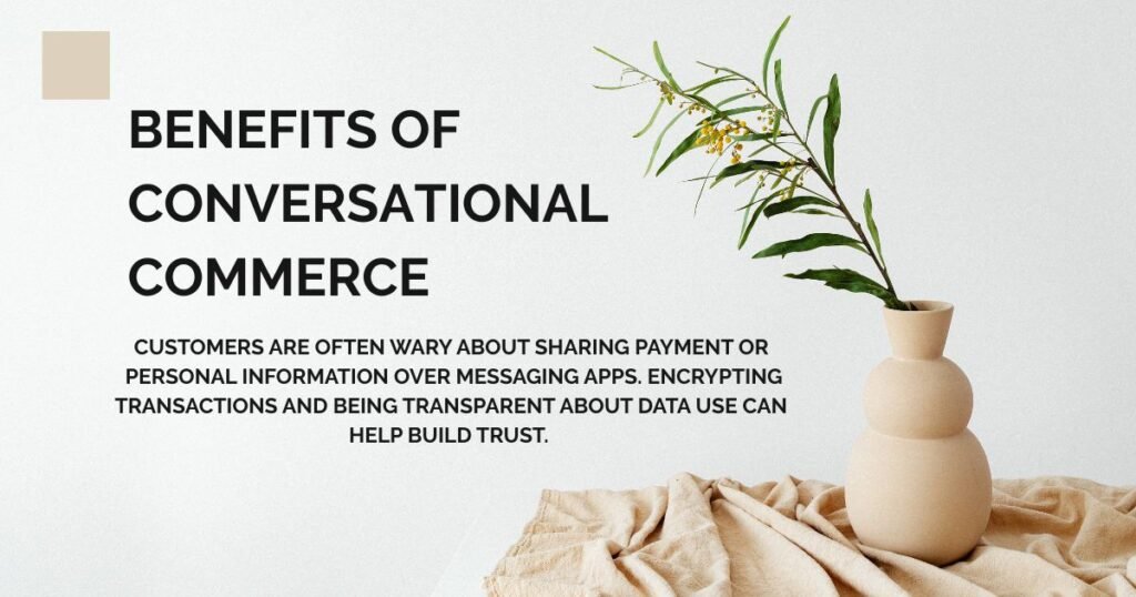 benefits of conversational commerce