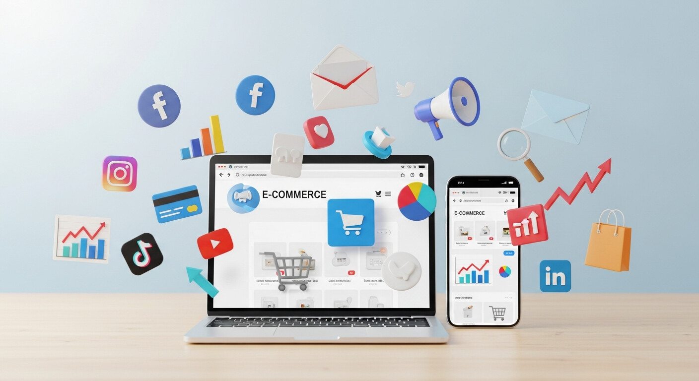 How Digital Marketing Supercharges E-Commerce
