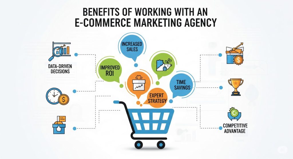 Benefits of Working with an E-commerce Marketing Agency
