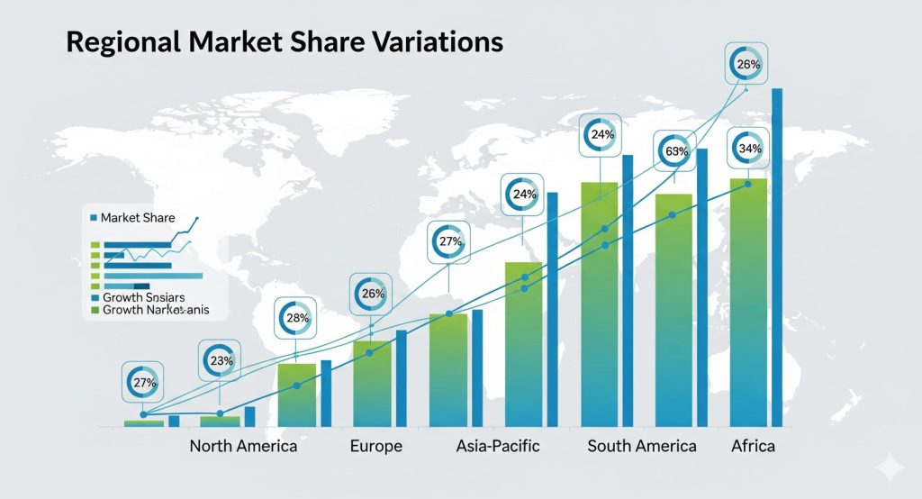 Regional Market Share Variations