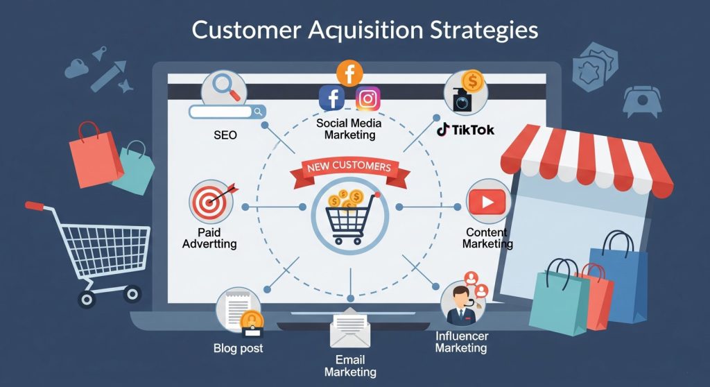 Customer Acquisition Strategies in E-commerce