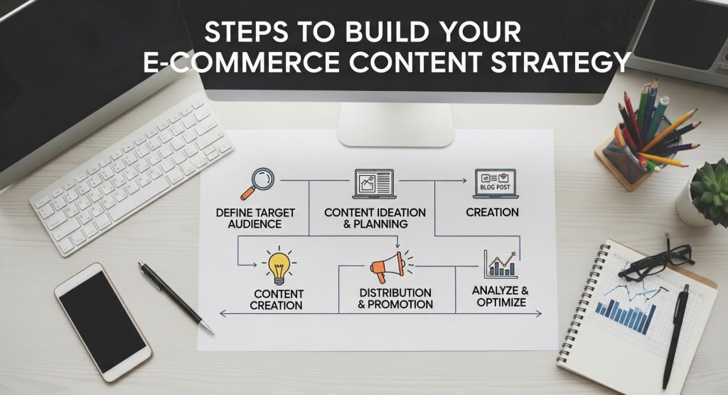 Steps to Build Your E-commerce Content Strategy
