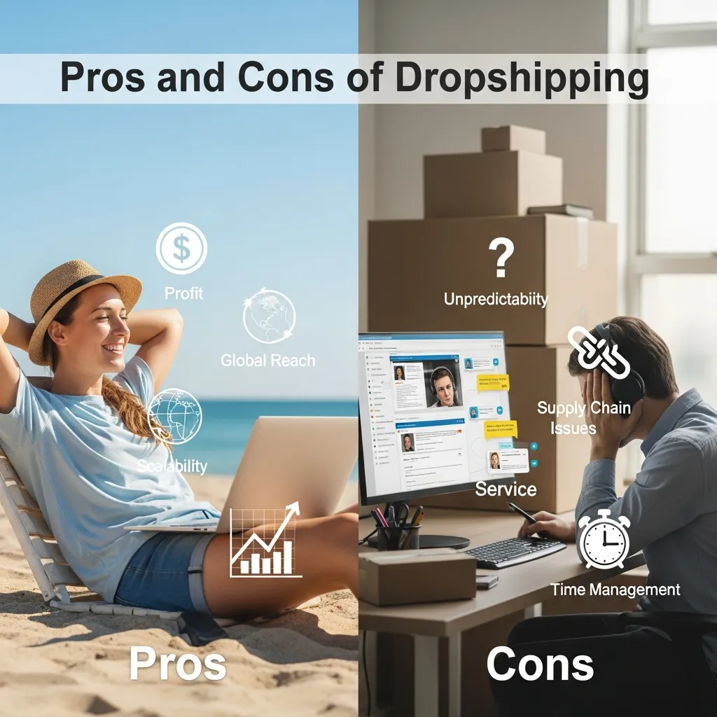 Pros and Cons of Dropshipping