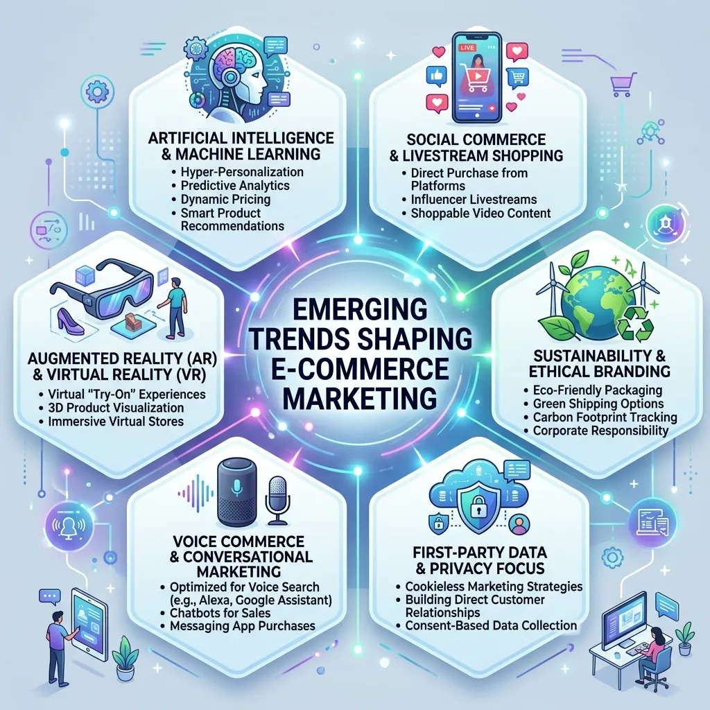 Emerging Trends Shaping E-commerce Marketing