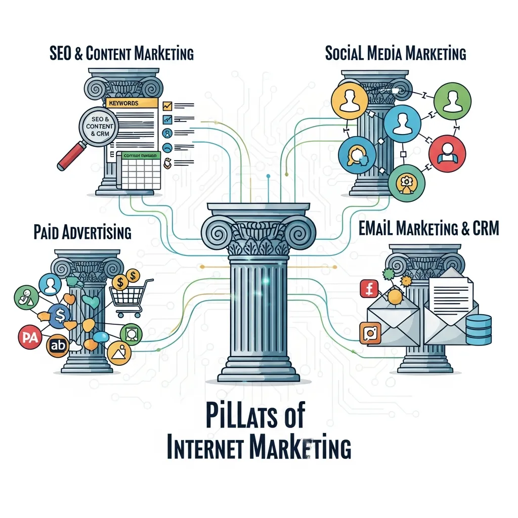 Pillars of Internet Marketing for E-Commerce