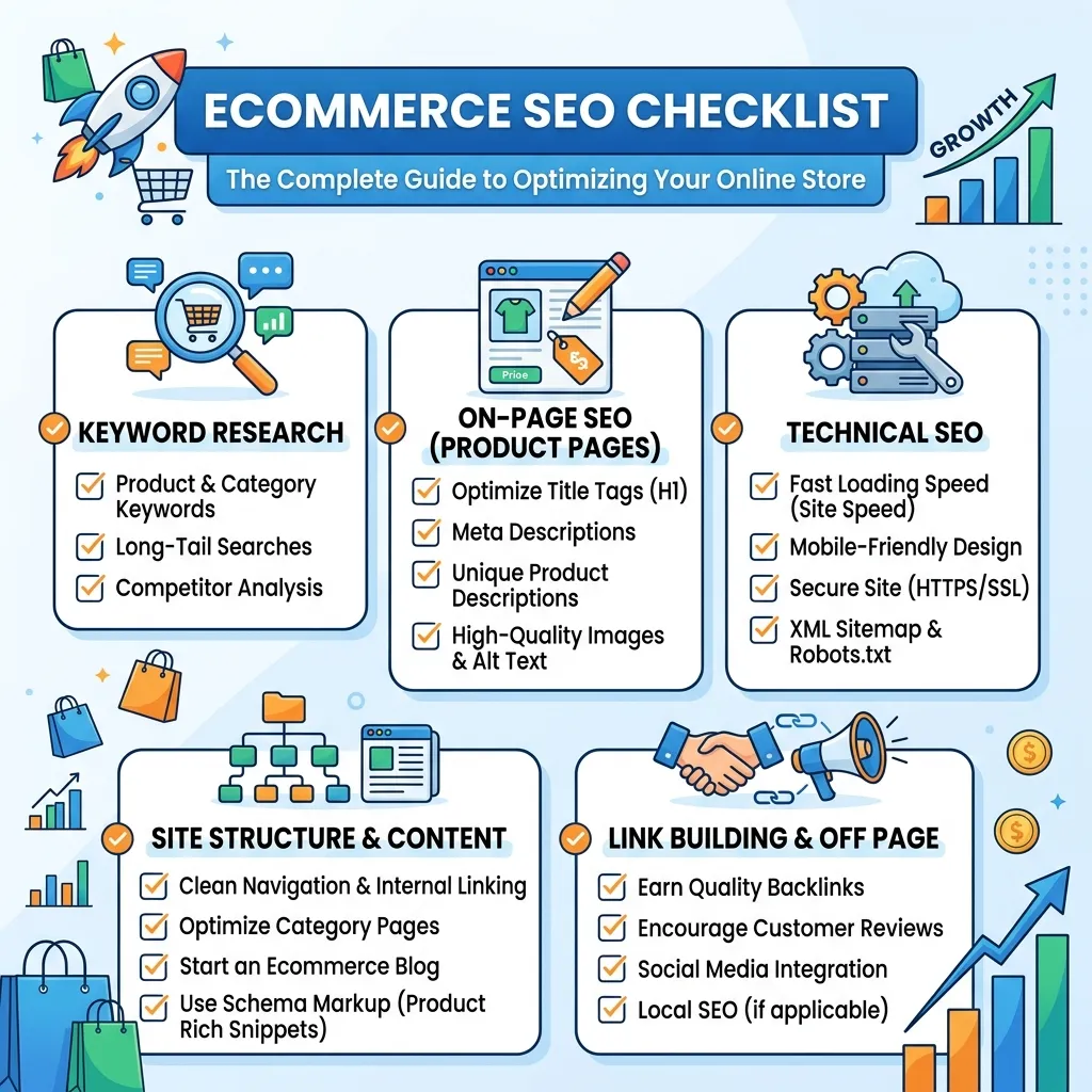 Ecommerce SEO Checklist
