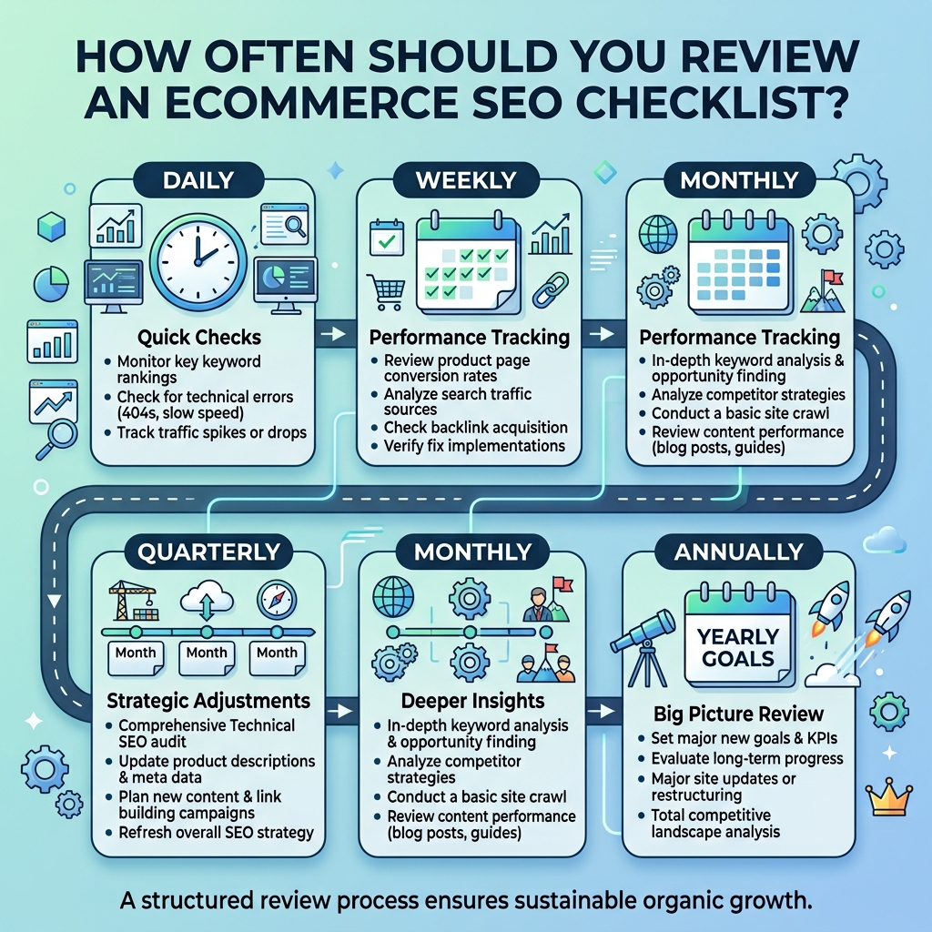  Ecommerce SEO Checklist