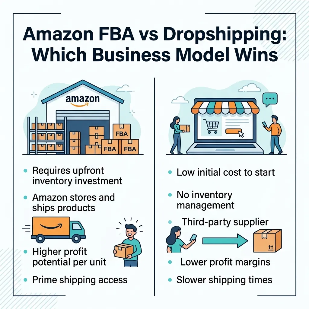 Amazon FBA vs Dropshipping