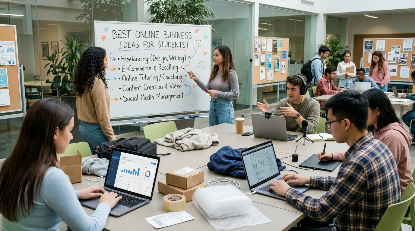 Best Online Business Ideas for Students