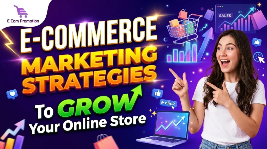 E-commerce Marketing Strategies to Grow Your Online Store