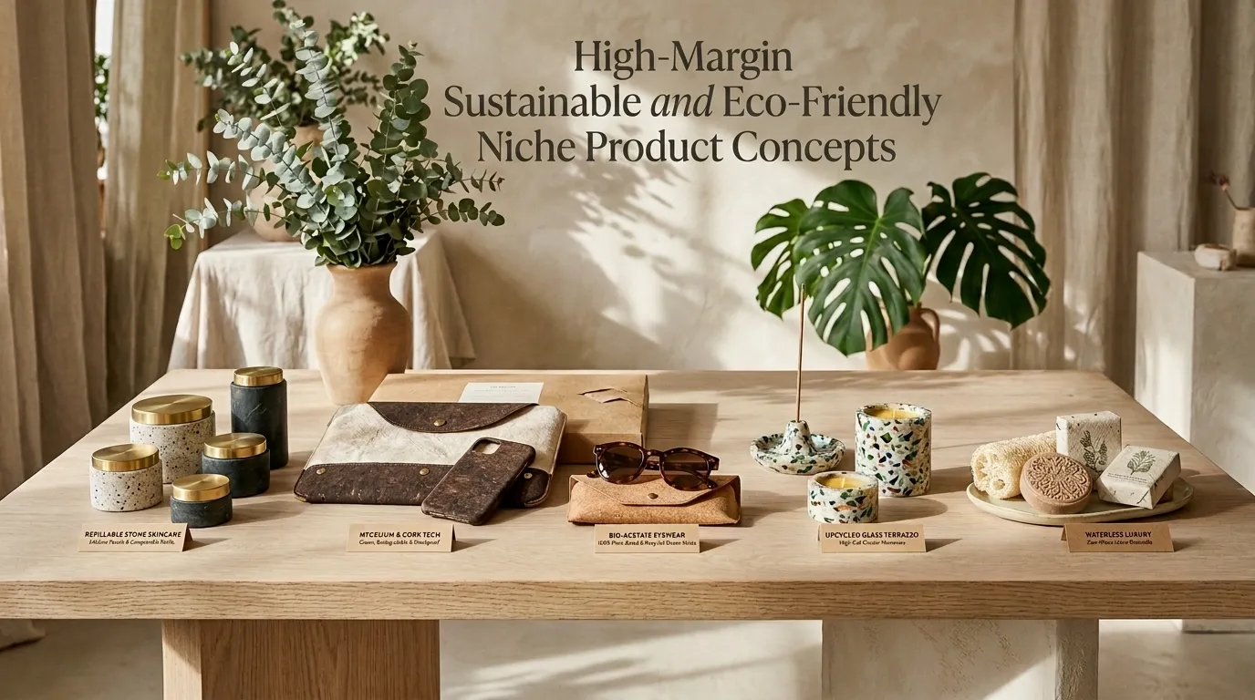 High-Margin Sustainable and Eco-Friendly Niche Product Concepts